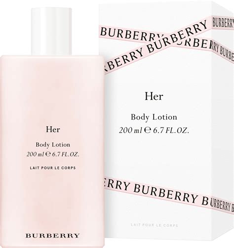 her burberry lotion